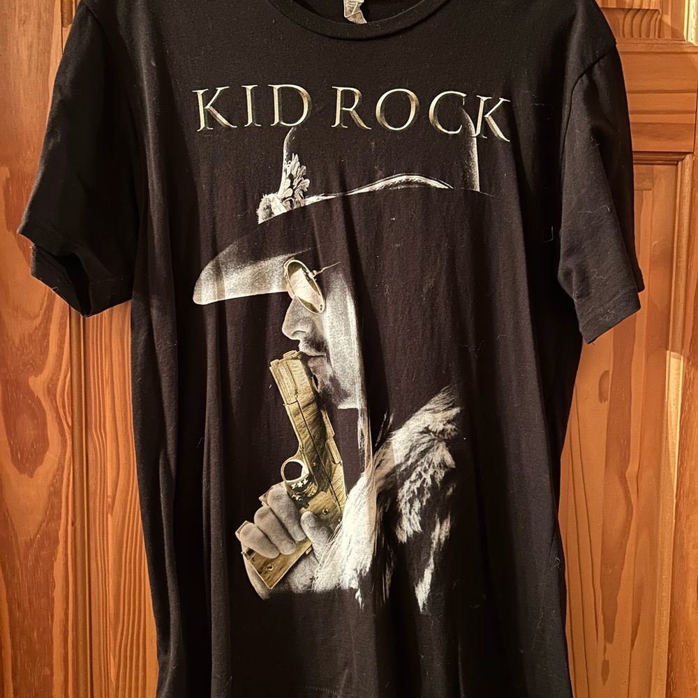 Black Kid Rock Graphic T-Shirt